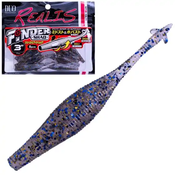 DUO Finder Shad 7,6cm - Caramel Shrimp Gratis Retour