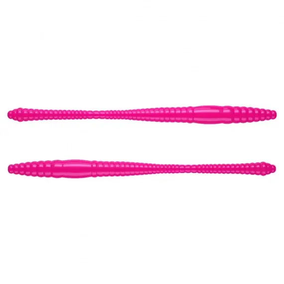Libra Lures Dying Worm 70 Krill (15pcs) - Hot Yellow Tijdelijk Beschikbaar