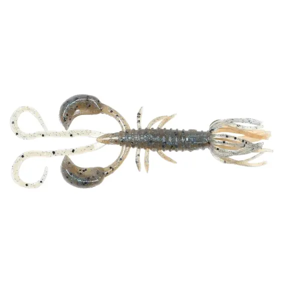 Hete Deal EZ Lab Quiver Shrimp 2,6'' (8pcs) - Green Pumpkin Pepper