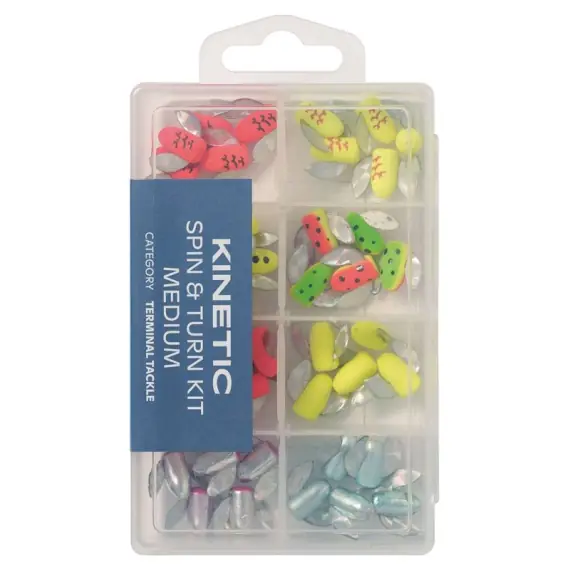 Beperkte Voorraad Kinetic Spin&Turn Kit L 40Pcs