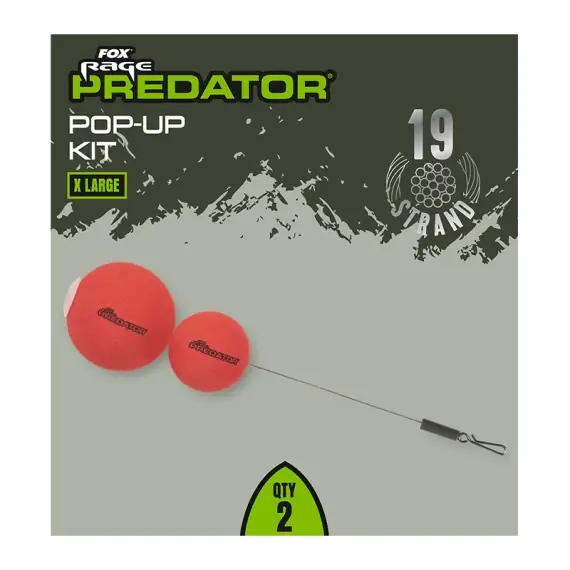 Fox Rage Pop-Up Kit Large 2pcs Voordeelprijs
