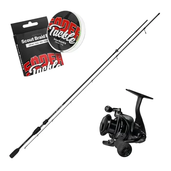 Mikado Bixlite Fast Spin & Pitch Black Combo 7'3'', 4-18g Hete Deal