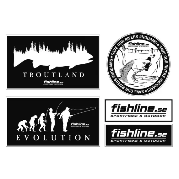 Fishline Sticker Sheet 2 Express Levering