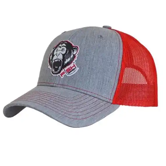 Koopje Fish Monkey Hat Scream n Monkey Heather Grey/Red