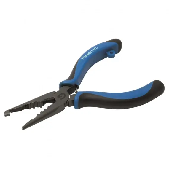Uitverkoop Kinetic CS Heavy Duty Splitring Plier 6,5'' Curved Nose Blue/Black