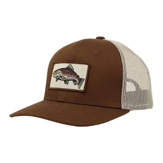 Hurricane Brown Trout Patch Trucker Hat Beste Prijs