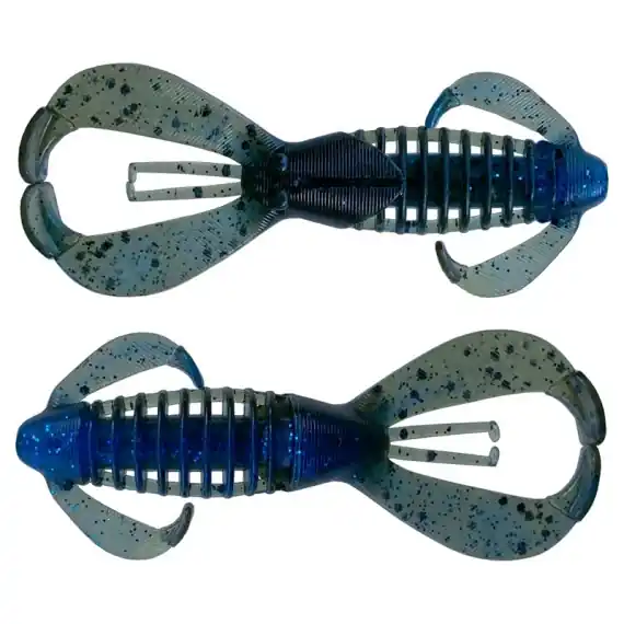 Hete Deal Headbanger BangerBug 7,6cm, 4g (10pcs) - Black Blue Flake