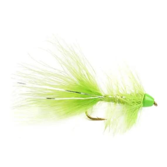 Wolly Bugger Cone Chartreuse Size 8 Goedkoop