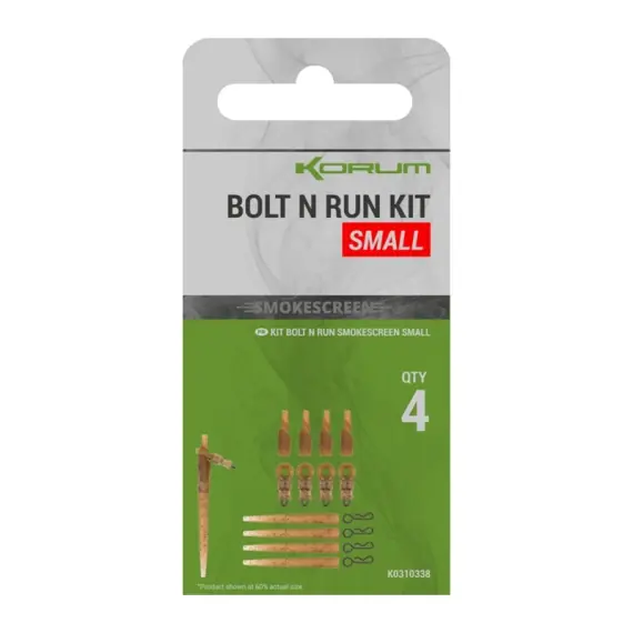 Korum Smokescreen Bolt N Run Kit - Large Beperkt Aanbod