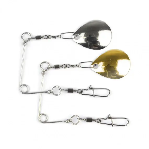 Flitsaanbieding Darts Spinner Rig Perch Colorado - Chartreuse