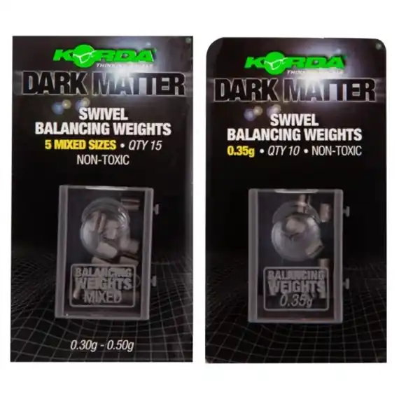 Korda Dark Matter Balancing Weights - 0,5g Merkproduct
