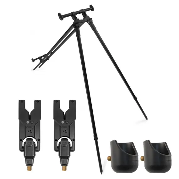 Flitsaanbieding Korum Rod Pod River Set
