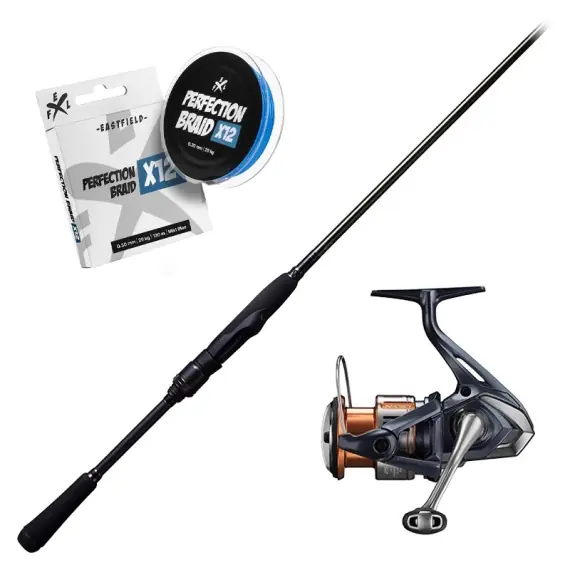 Beste Prijs Megabass Levante F3-611LVS 2-14g & Shimano Nasci Combo