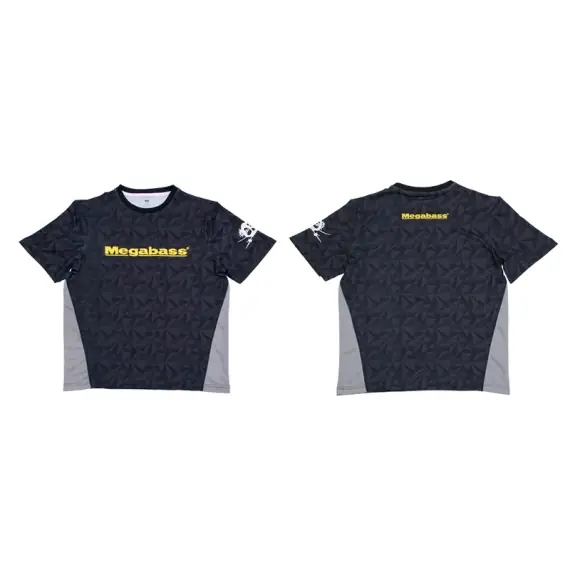 Goedkoop Megabass Game T-Shirt Black - L
