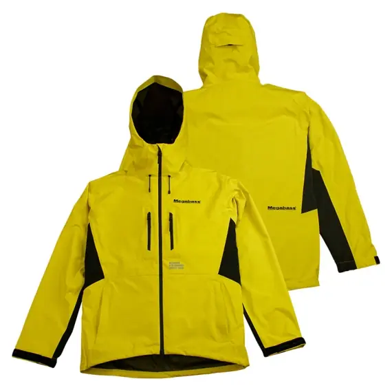 Betrouwbaar Megabass Wilderness Jacket Competition Yellow - XXXL