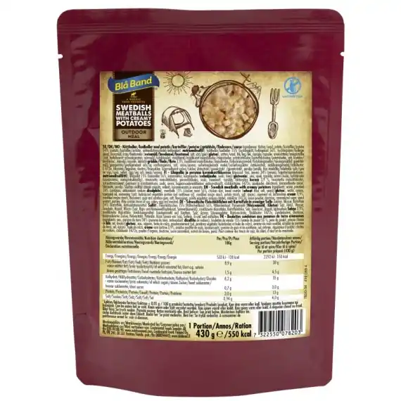 Aanbieding Blue Band - Swedish Meatballs With Creamy Potatoes