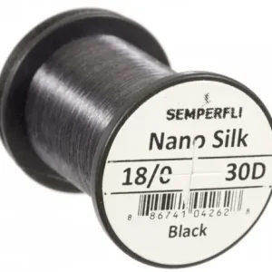 Express Levering Semperfli Nano Silk 18/0 30D Black