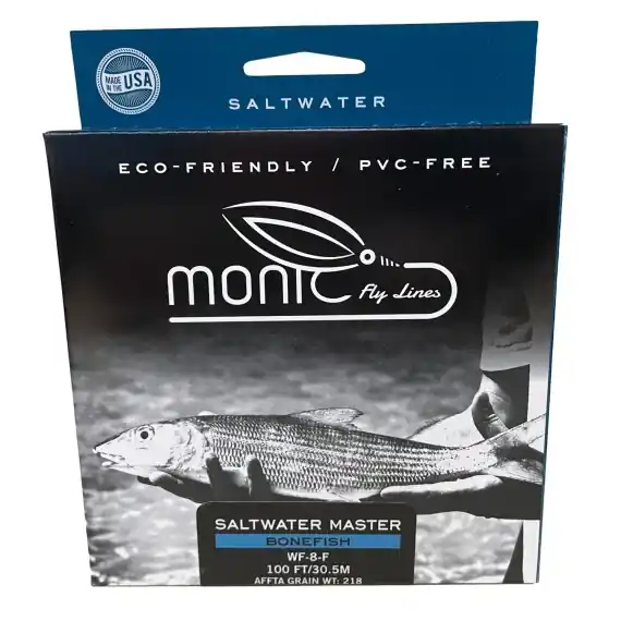 Betaalbaar Monic Saltwater Master Bonefish Floating - # 9