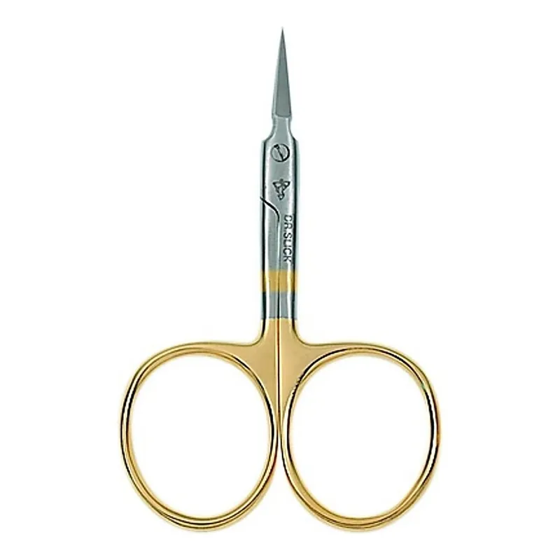 Dr Slick Arrow Scissor 3 1/2'' Gold Loops Straight Premium