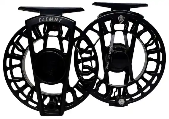 Taylor Elemnt Black Fly Reel - # 2-4 Korting