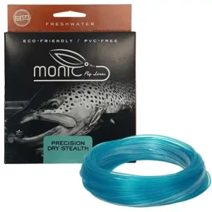 Flitsaanbieding Monic Precision Dry Stealth Flyt Fly Line # 3