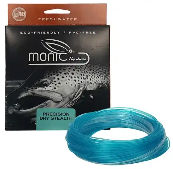 Flitsaanbieding Monic Precision Dry Stealth Flyt Fly Line # 3