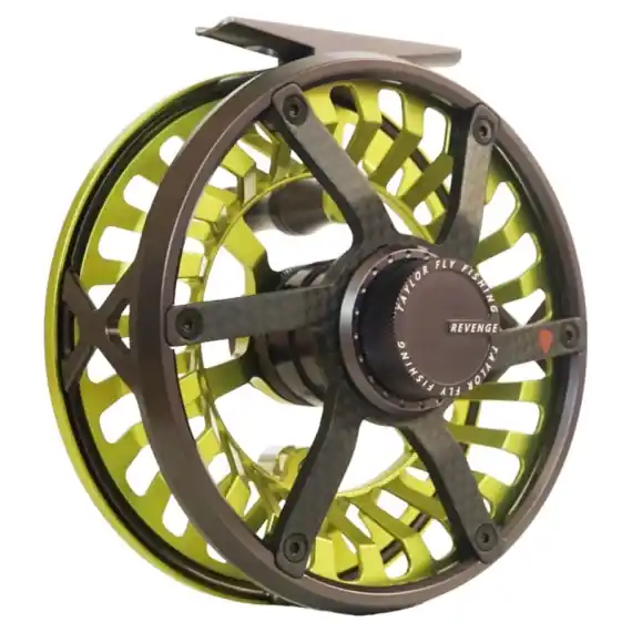 Alleen Vandaag Taylor Revenge Fly Reel Golden Olive - #10/12