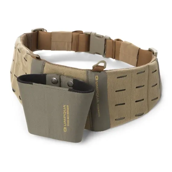 Must-Have Umpqua ZS2 Wader Belt w/Net Holder - Olive