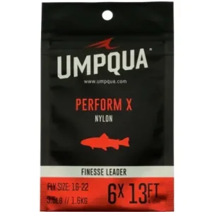 Aanbieding Umpqua Perform X Finesse Dry Fly Leader 13ft - 4X/0,178mm