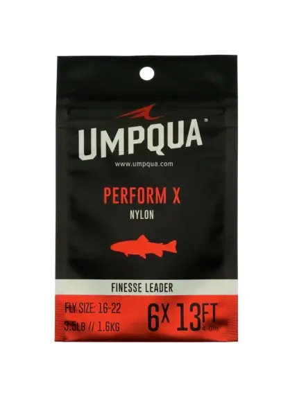 Aanbieding Umpqua Perform X Finesse Dry Fly Leader 13ft - 4X/0,178mm