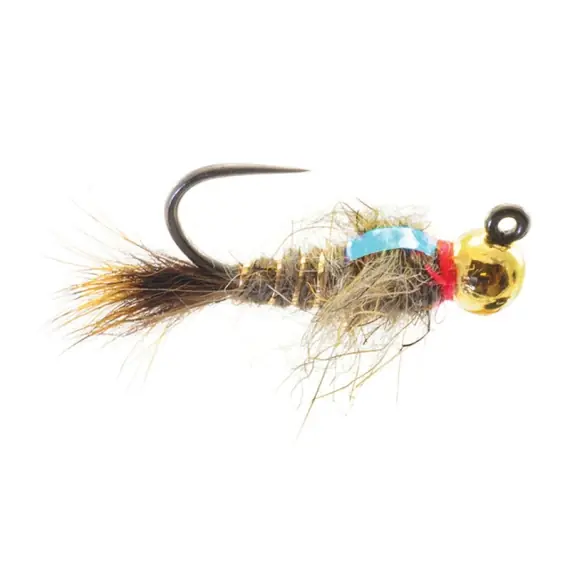 Dagaanbieding Umpqua Jigged Hare's Ear Tungsten - #16
