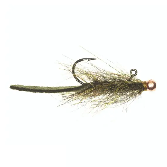 Koop Vandaag Umpqua Balanced Leather Leech #10 - Peacock