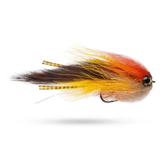 Hete Deal Umpqua Rabbid Strip Streamer Osowski Brown / Yellow #2