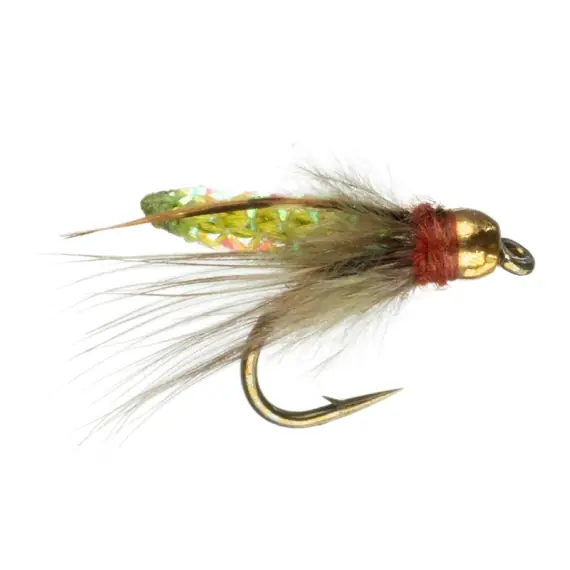 Betrouwbaar Umpqua Pupa BH Olive - #16