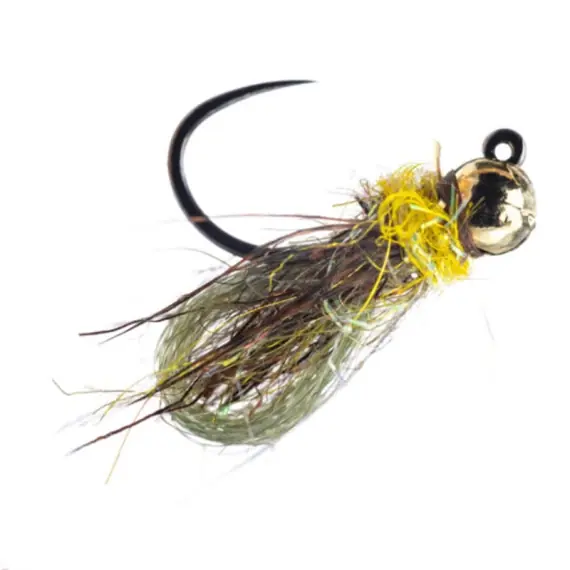 Betaalbaar Umpqua Jiggy Caddis Pupa Mercer Olive - #14