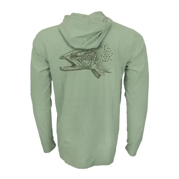 RepYourWater Hooded Sun Shirt Flolite Predator - S Express Levering