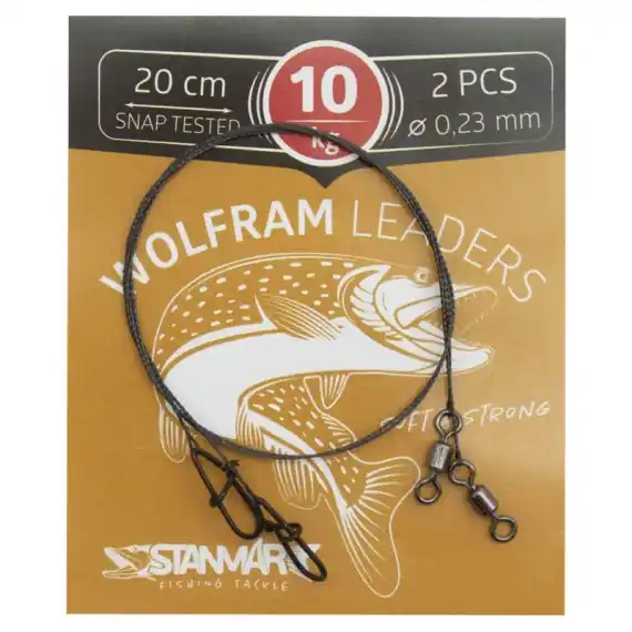 Nu Kopen Stan-mar Wolfram Leaders DL 45cm 10 kg (2pcs)