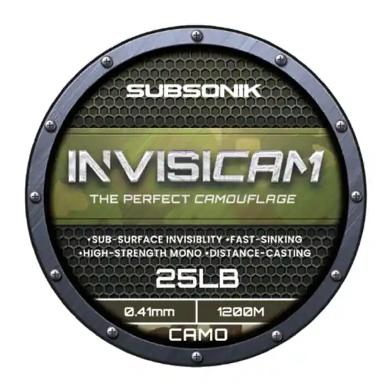 Lage Prijs Sonik Subsonik Invisicam 25lb 1200m 0.41mm