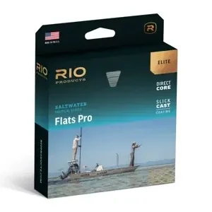Hete Deal Rio Elite Flats Pro Fly Line Aqua/Orange/Sand # 6