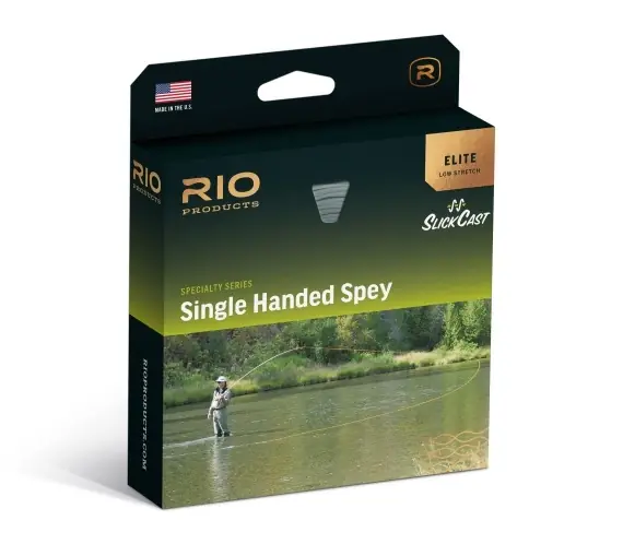 Express Levering Rio Elite Single Hand Spey 3D Float/Hover/Intermediate Fly Line # 4
