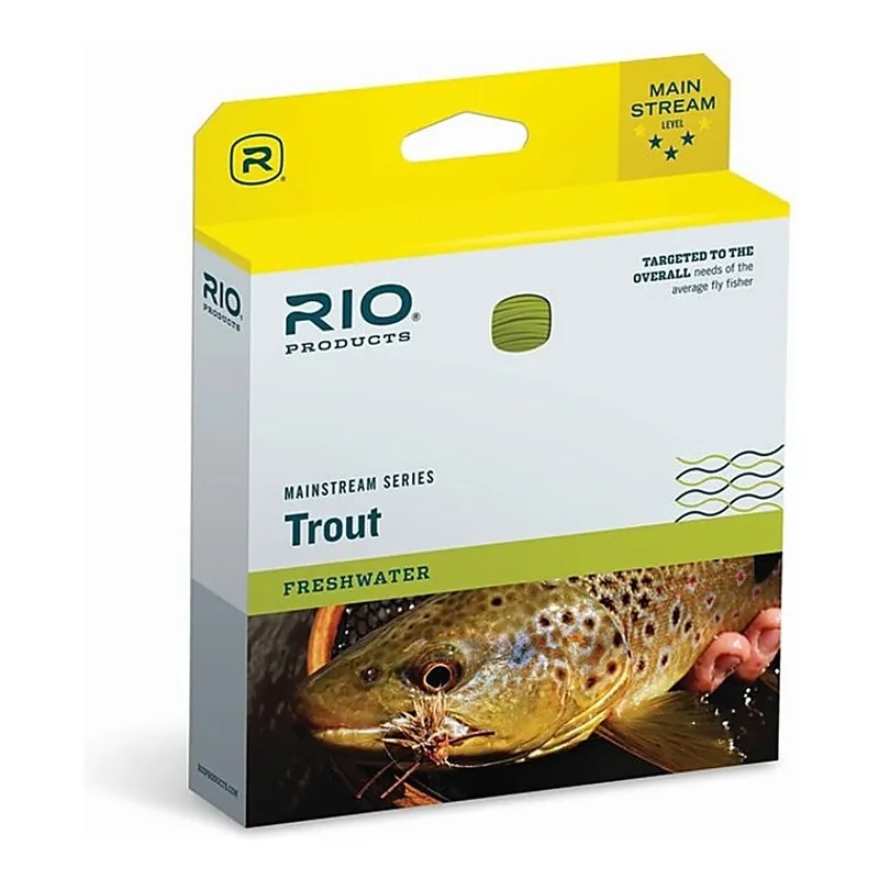Koop Online RIO Mainstream Full Sink3 Fly Line - # 8