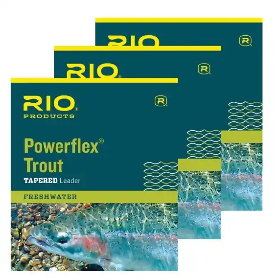Rio Powerflex TroutLeader 9ft 3-pack - 7X 0,10mm/1,1kg Dagaanbieding