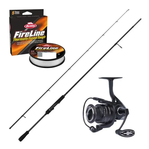Voordeelprijs Savage Gear Tactical Light Game Spinning Combo - 221cm, 7'3'' 5-18g