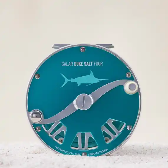 Frödin Salar Duke Salt Reel Crystal Blue - Three #8/10 Merkproduct