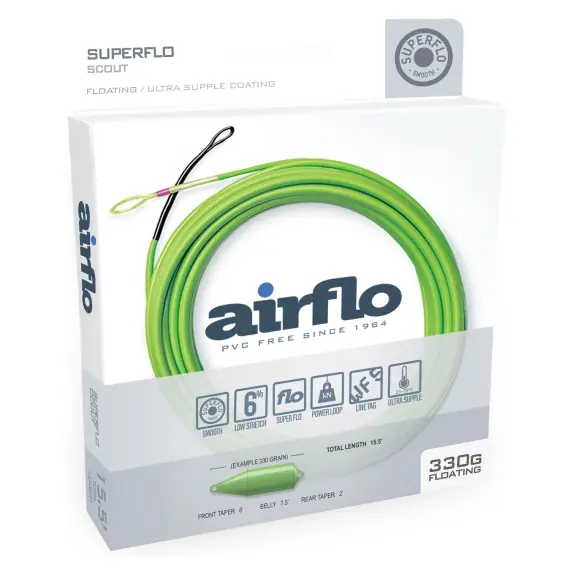 Gecertificeerd Airflo Superflo Skagit Scout Shooting Head Floating - 360 Grain