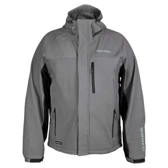 Shimano Soft Shell Jacket Grey - XL Laatste Versie