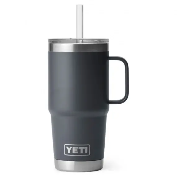 Aanbieding Yeti Rambler 25 Oz Straw Mug - Charcoal