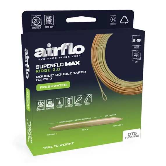 Airflo Superflo Max Ridge 2.0 Double Taper - #5 Superprijs