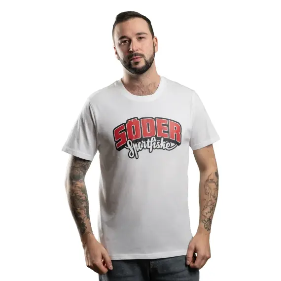 Uitverkoop Söder Sportfiske T-shirt White - S