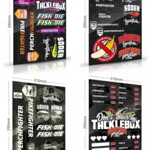 Beperkte Voorraad Söder Sticker Sheets 4-pak